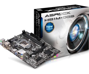 Asrock H81M-DGS (Full tụ rắn/DVI-D/D-Sub) mã: ASROCKH81MDGSBOX